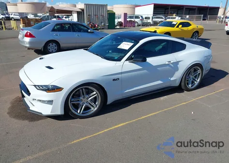 2021 Ford Mustang Gt Fastback из США, поврежденный, VIN 1FA6P8CF5M5142279